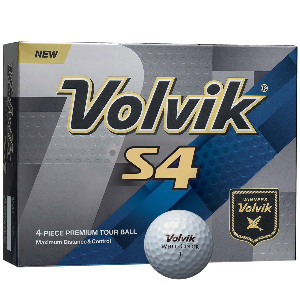 Volvik S4 12 Golf Balls