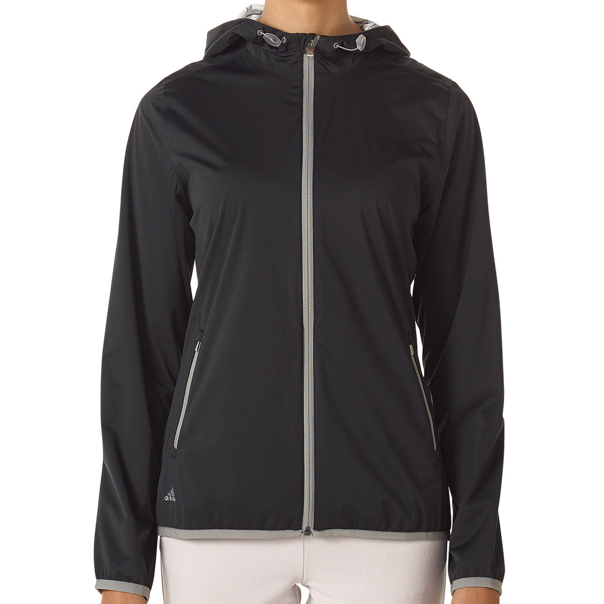 adidas ladies climastorm waterproof hooded golf jacket