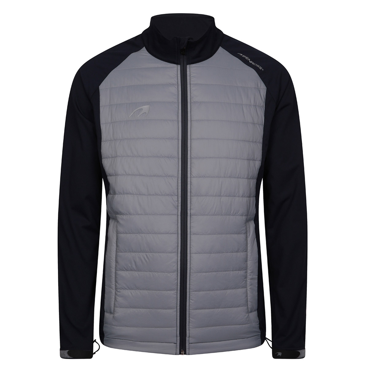 hybrid padded jacket