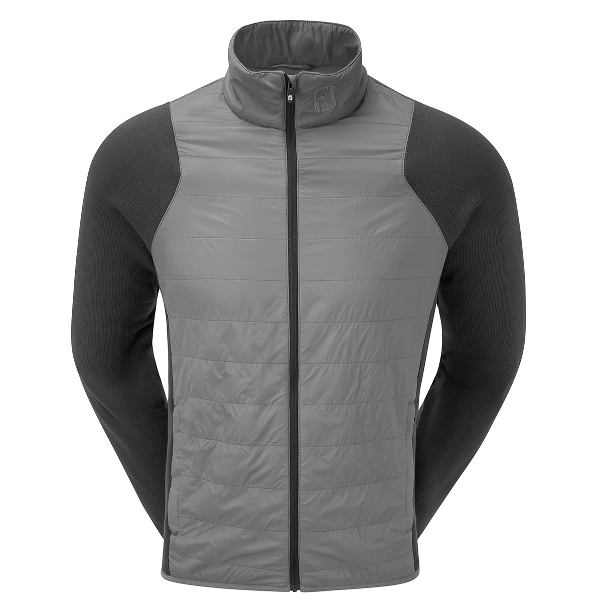 hybrid padded jacket